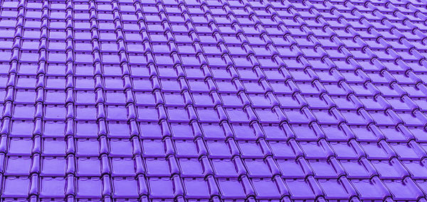 Full frame shot of umbrella against blue background