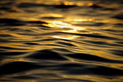 Full frame shot of rippled water