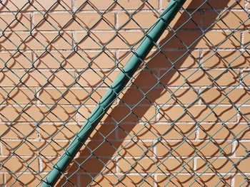 Full frame shot of chainlink fence