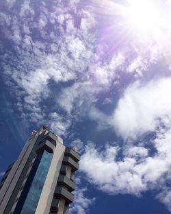 Low angle view of building against sky