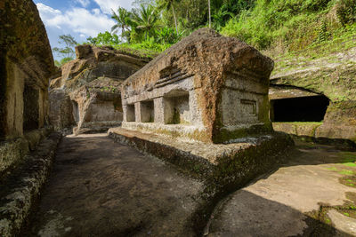 Old ruin building