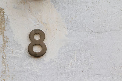 Close-up of weathered wall