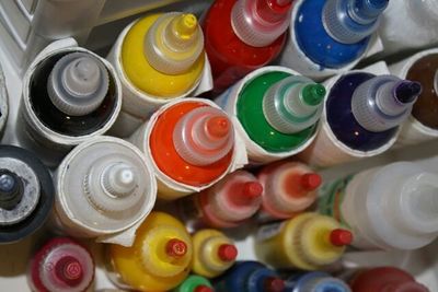 Full frame shot of colorful sale