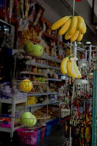 Close-up of fruits for sale at market