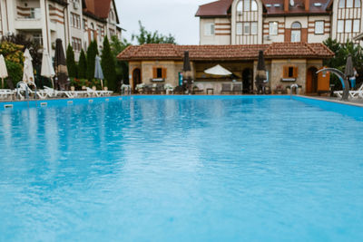 Swimming in pool