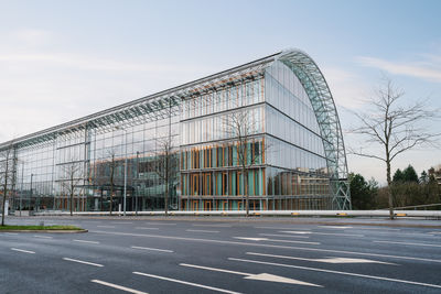 Low angle view of building against sky