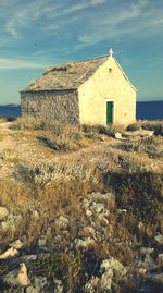 View of built structure against sky