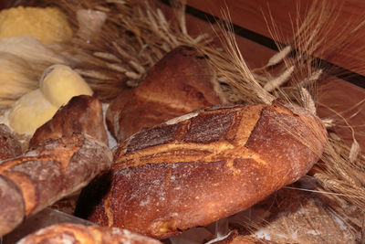 Full frame shot of bread