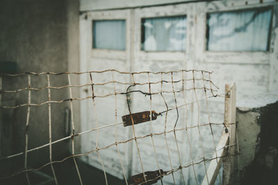 View of an abandoned building