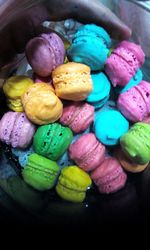 Close-up of colorful candies