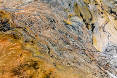 Full frame shot of rock formations