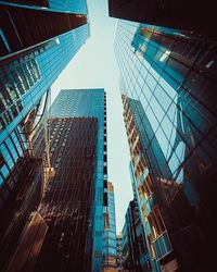 Low angle view of office buildings