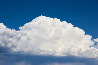 Low angle view of clouds in sky