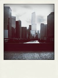 Modern buildings in city