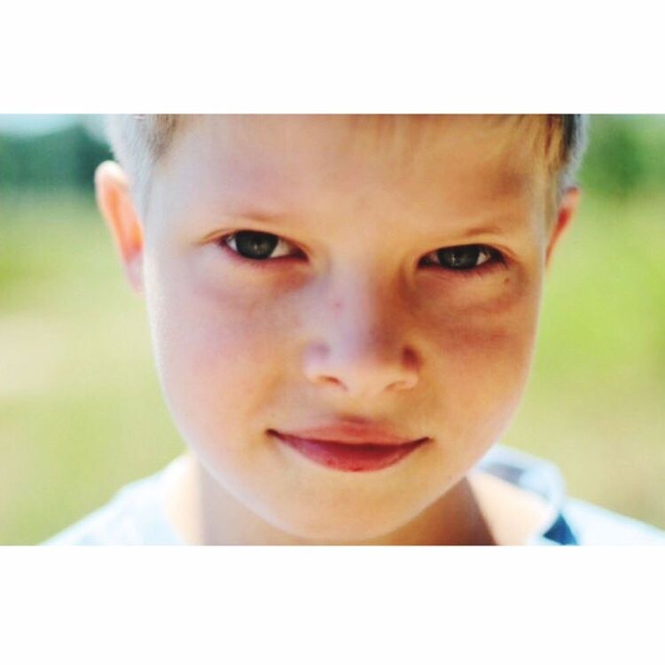 childhood, headshot, close-up, auto post production filter, boys, innocence, person, cute, toddler, focus on foreground, looking at camera, facial expression, unknown gender, day, human face, new life