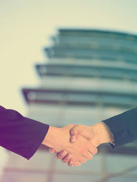 Close-up of human hand