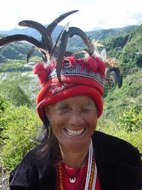 Portrait of a smiling young woman