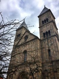 Low angle view of church