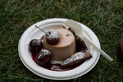 Close-up of food in plate