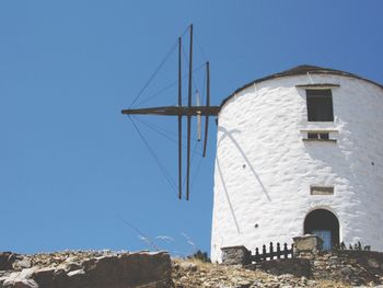 Windmill on greek island