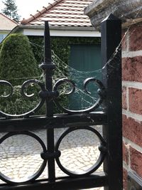 Metal gate of house