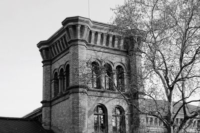 Low angle view of church against sky