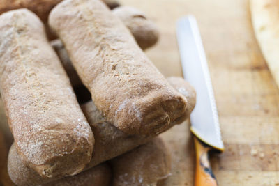 Close-up of bread