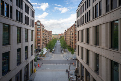 Buildings in city