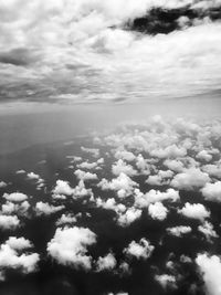 Full frame shot of clouds in sky