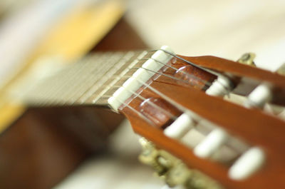 Close-up of guitar