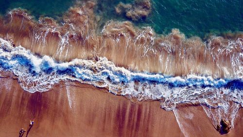 Aerial view of beach