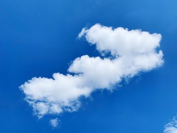 Low angle view of clouds in sky