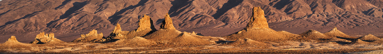 Panoramic view of desert