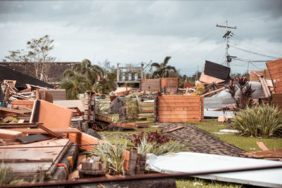 Post typhoon in the philippines