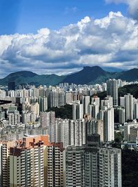 Cityscape against sky