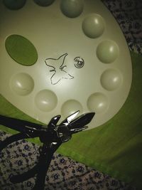 Close-up view of moon