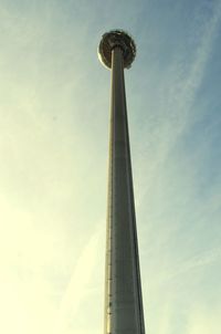 Low angle view of built structure against sky