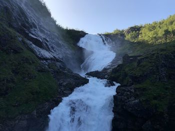 Waterfall in norway.