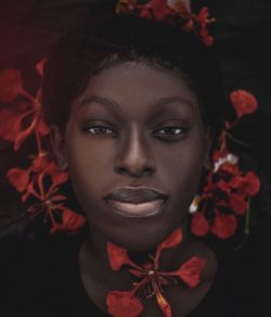 Close-up portrait of young woman 