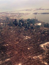 Aerial view of cityscape