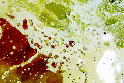 Full frame shot of bubbles