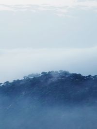 Scenic view of cloudscape against sky