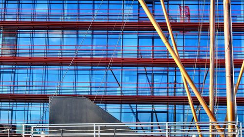 Low angle view of modern building