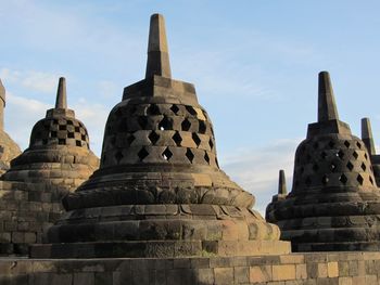 View of temple against sky