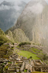 Panoramic view of landscape against sky