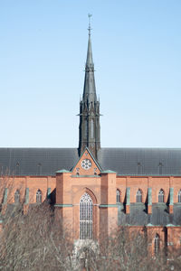 View of building against clear sky