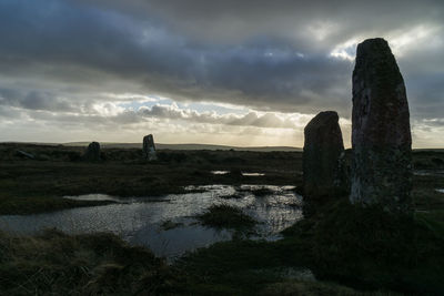 Panoramic view of landscape against sky