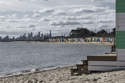 City at waterfront