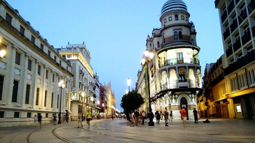 Buildings in city