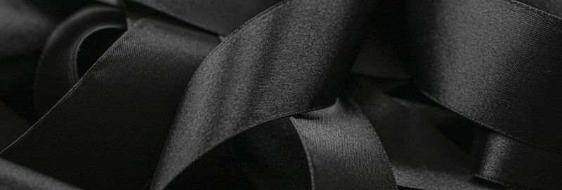 Full frame shot of black fabric